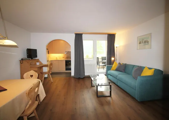 Apartamento Residenza Lagrev 2 Zimmerwohnung Nr 005 - Typ 21a - Hochparterre - Sued Sils Maria